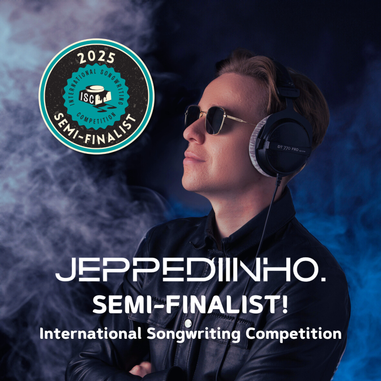 Jeppediinho semi-finalist in the ISC International Songwriting Competition The song "Feel So Good" made it to the semi-finals of the ISC International Songwriting Competition.